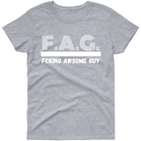 F.A.G. is inspired by a song from Q+ artist EarthTone. The phrase has been historically used to demean the LGBTQ community. F.A.G. is our way of taking the triggering power away from the phrase and using it as a tool of inspiration. Why, because we are all Fcking Awesome!...