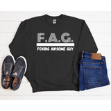 F.A.G. Fcking awesome guy sweatshirt (Earthtone collab)