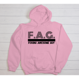 F.A.G. Fcking awesome guy hoodie sweatshirt (Earthtone collab)